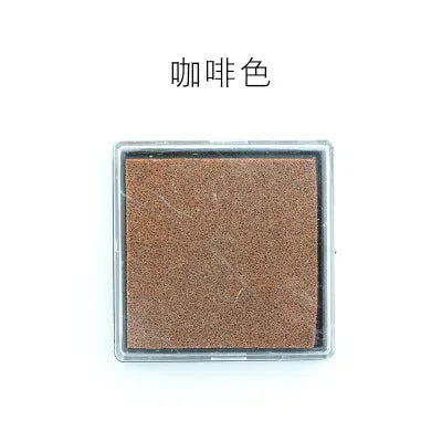 15 Colors Cute Inkpad Craft Oil Based DIY Ink Pads for Rubber Stamps Fabric Scrapbook Wedding Decor Fingerprint Stamp Pad
