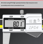 Premium External Groove Tip Digital Caliper Brake Disc Wear Measurement Tool Brake Pad Thickness Measurement Vernier Caliper
