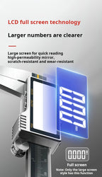 All-Metal IP54 Electronic Digital Display Vernier Calipers 0-150/200/300mm Stainless Steel HD Full Screen Caliper Measuring Tool