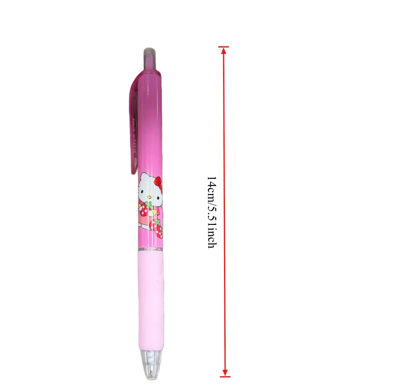 6 Pcs/Set Hello Kitty Melody Limited Edition High Quality Gel Pen Cartoon Series Black 0.5mm Student/Office Daily Stationery
