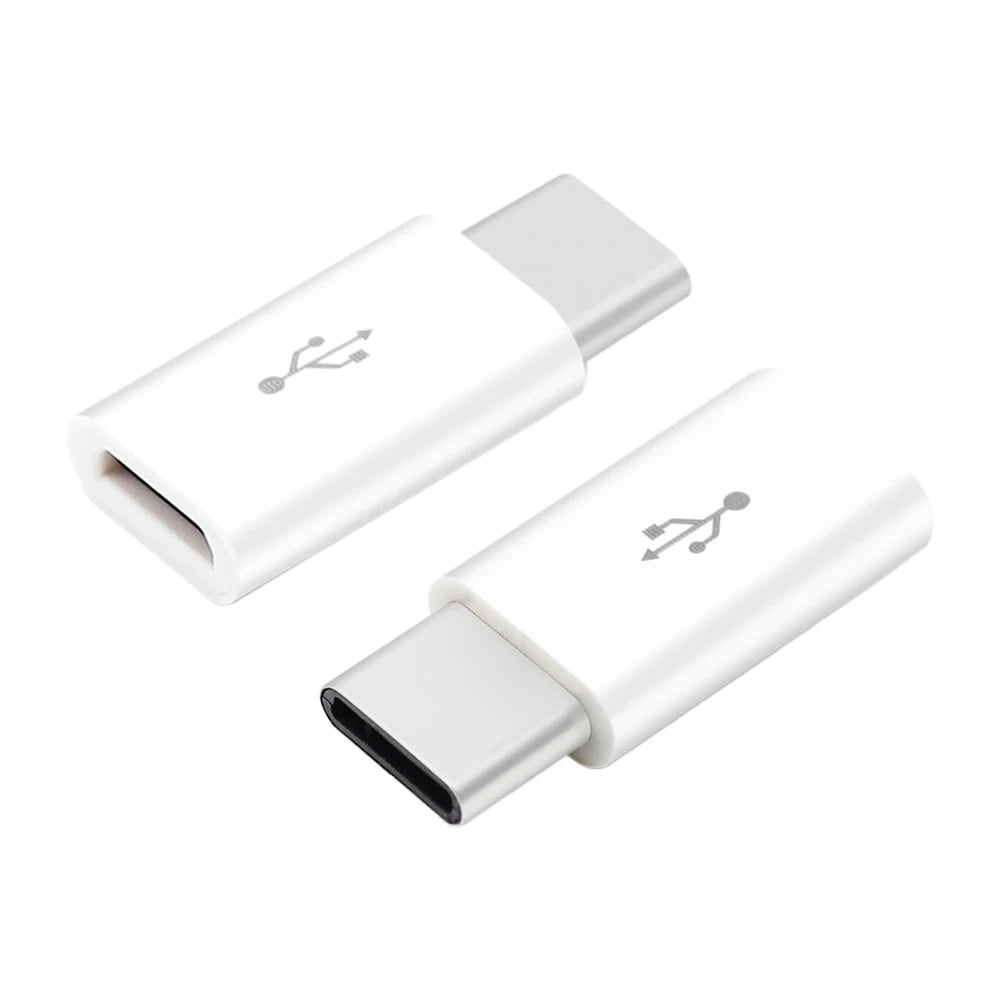 1/3Pcs Micro USB Female To Type C Male Adapter OTG Converter Micro-B To USB-C Connector Charging Cable Adapter Phone Accessories