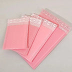50-10PCS Black/Pink/White Bubble Mailers Delivery Package Packaging Small Business Supplies Bubble Envelopes Packing Bag Mailer