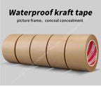 Water free kraft paper tape, environmentally friendly for writing, sealing tape, used for masking, sealing, and packaging