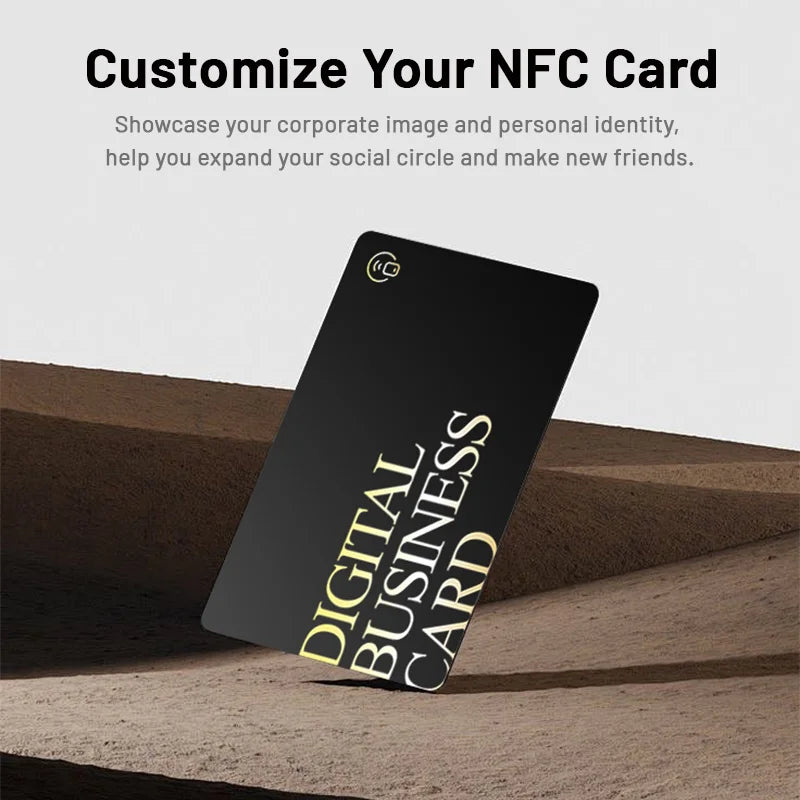 Digital Business NFC Contactless Social Recognition Card NFC Business Card Fast Reading Ntag 215 NFC Card