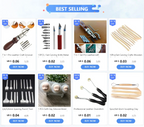 3/4/5/6mm Spacing Punch Tool For Leather Hole Punches Tool Lacing Stitching Sewing DIY Leather Craft Tools 1/2/4/6 Prong
