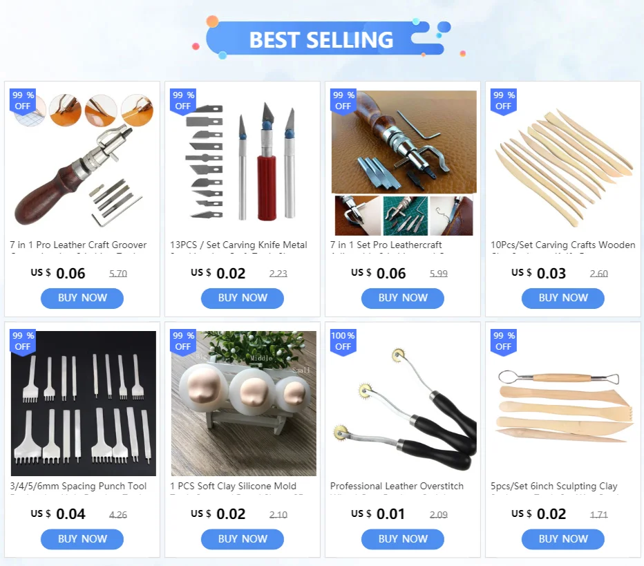 3/4/5/6mm Spacing Punch Tool For Leather Hole Punches Tool Lacing Stitching Sewing DIY Leather Craft Tools 1/2/4/6 Prong