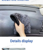 SEAMETAL Thicken Car Cleaning Towel 1200GSM Super-Absorption Microfiber Washing Towel Ultra-Soft Scratch-Free Car Drying Cloth
