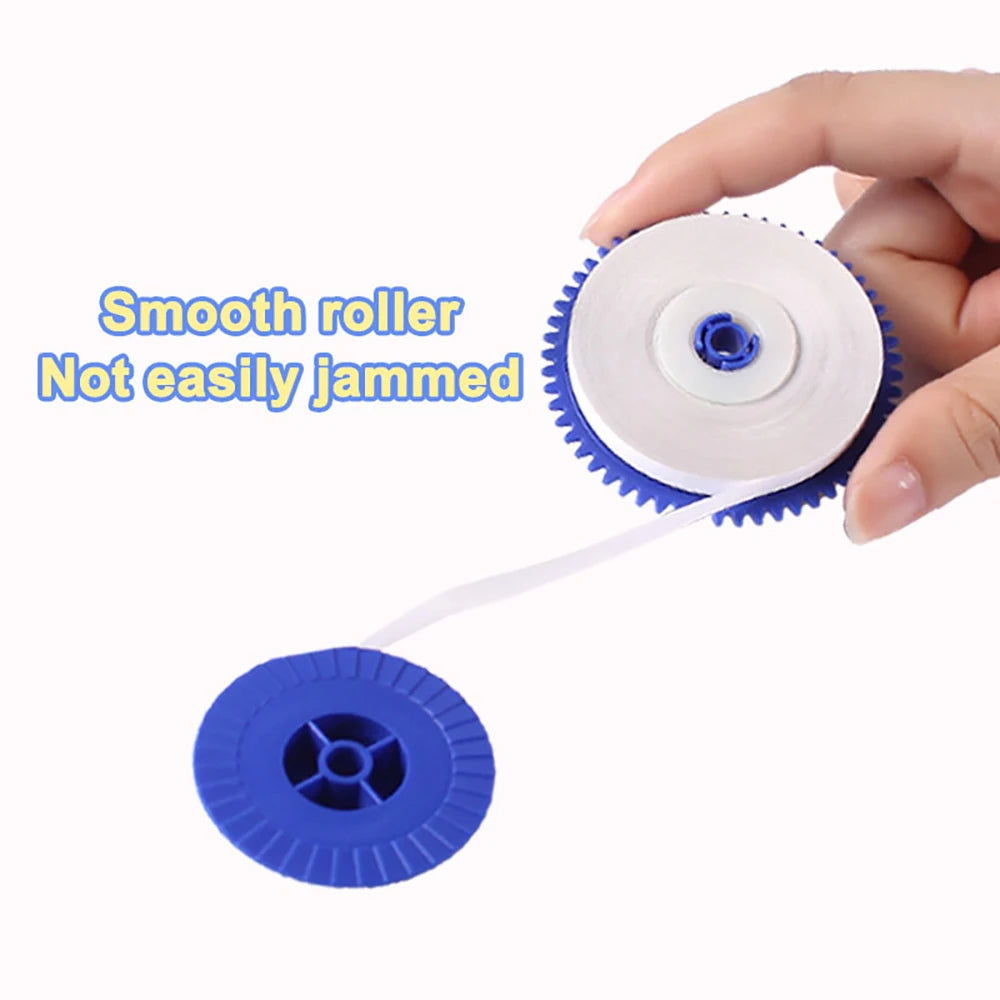 4 Packs, Correction Tape, White, Made Of Correct Tape, Eraser With Transparent Dispenser, Suitable For Office, School,