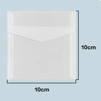 50pcs/lot Translucent Envelopes European Sulfuric Acid Paper Envelope for Wedding Invitation Business Supplies Giftbox Storage