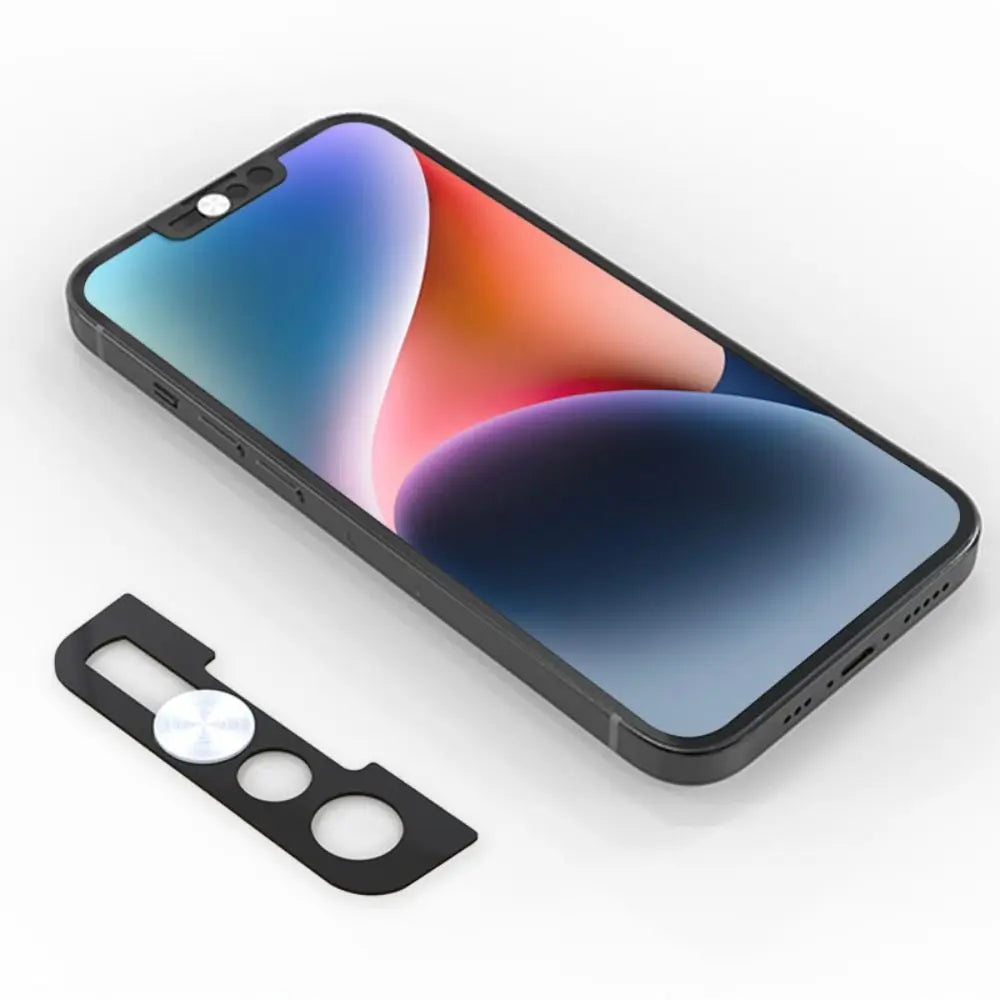 3Pcs Metal Webcam Cover for iPhone 14 14 Plus Privacy Slider Front Camera Len Cap for iPhone 14 Pro 14 Pro Max Phone Len Sticker