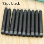 High Quality Metal 388 Fountain Pen Business Black Golden Student  Stationery Office School Supplies Gift Ink Pens