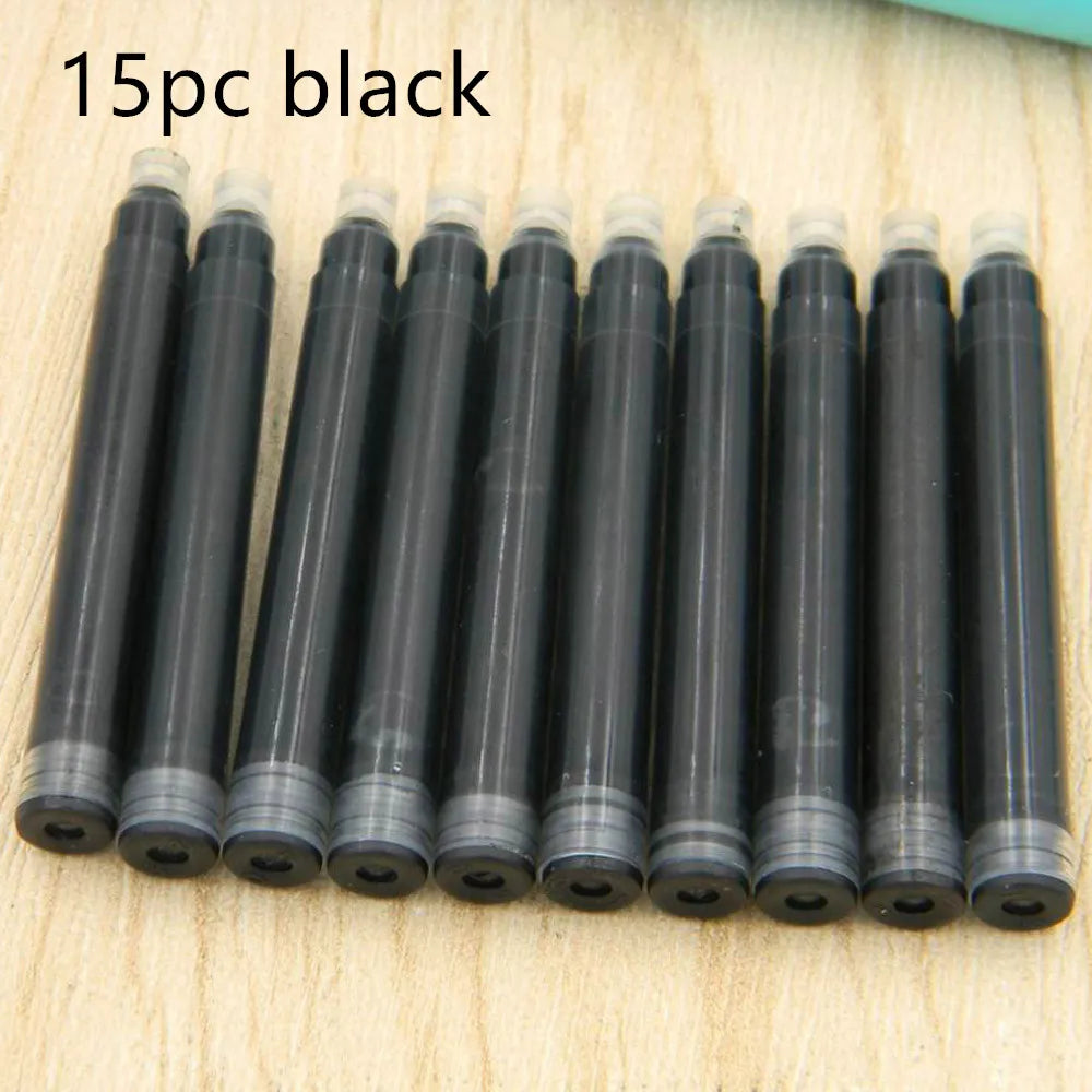 High Quality Metal 388 Fountain Pen Business Black Golden Student  Stationery Office School Supplies Gift Ink Pens