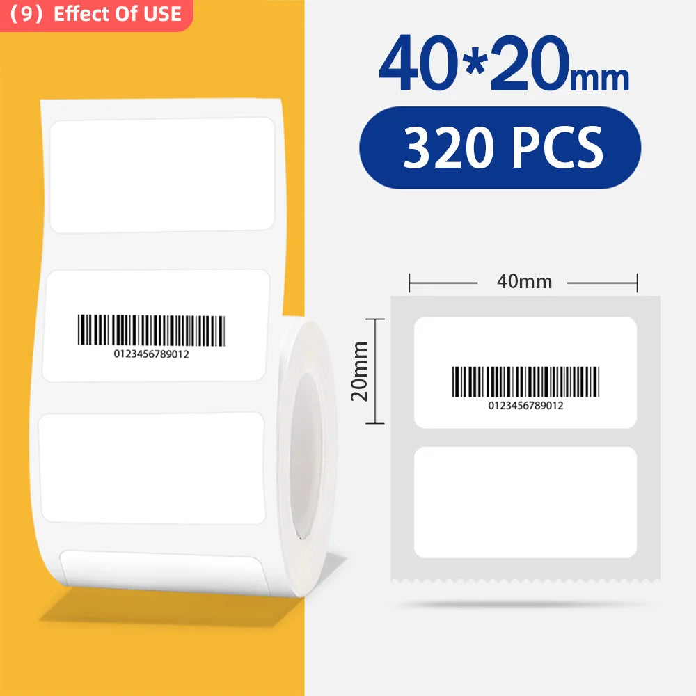Niimbot Label For B1/B21/B3S Mini Printer Portable Thermal Label Stickers Self-Adhesive Waterproof Label Maker Sticker New