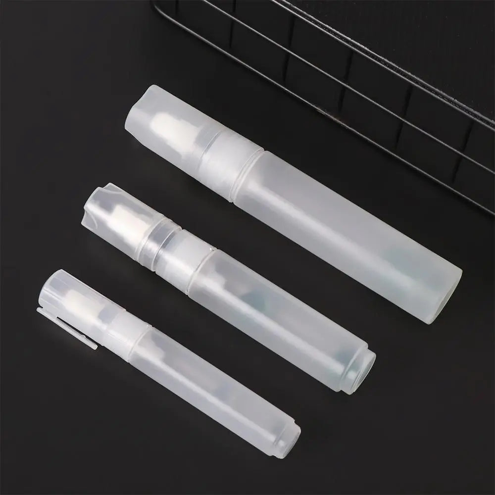 Refillable ink Plastic Repeatable Use Transparent Paint Pen Accessories Empty Rod Graffiti Pens Liquid Chalk Marker