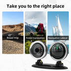 Car Compass Thermometer 2 in 1 Dashboard Navigation Guide Ball Compass Portable Accessories For Vehicle Car Auto Compass