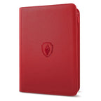 9 Pocket Zipper Card Binder, 360 Trading Card Holder Book, Premium PU Cover Zip Binder for Cards, Durable Side Loading Card