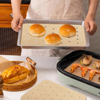Air Fryer Disposable Perforated Parchment Paper Liner Compatible with Ninja Foodi Air Fryer Toaster Ovens Air Fryers Accessories