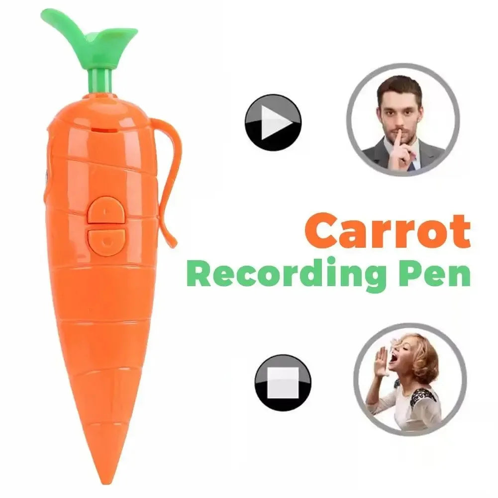 -*Judy & Nick Carrot Voice Recorder Electronic Sound Toy Can Write Graffiti Ballpoint Pen Novelty Voice Recorder Pen Gift**