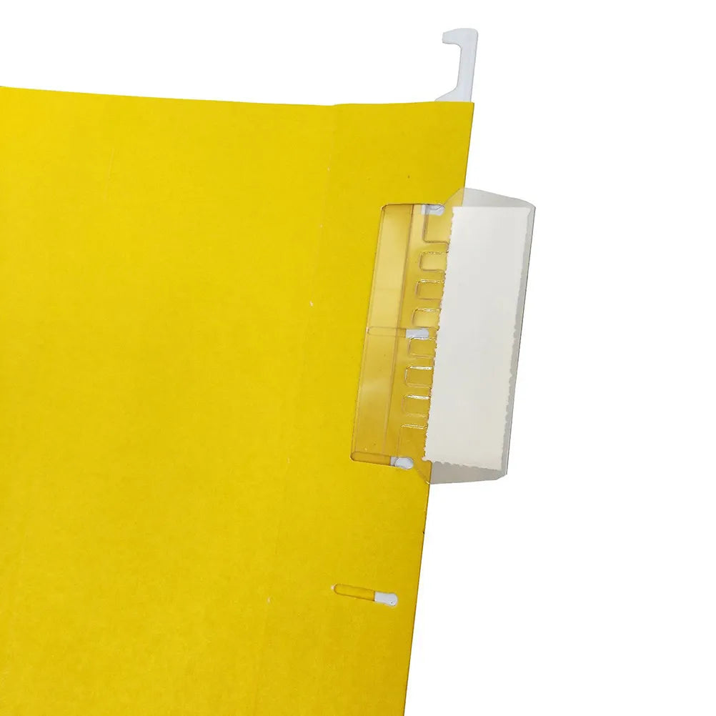 200Pcs Plastic File Folder Hanging Suspension Organizer for Office Home Document Storage with Classification Tags and Wide