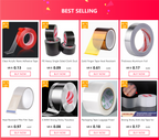 Packing Packaging Kraft Paper Gummed Tape for Masking,Moving,Shipping Carton Sealing Tape,Picture Frame Backing Tape