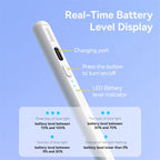 Baseus Stylus Lite with LED for Apple Pencil iPad Palm Rejection Magnetic Design Touch Pen for Tablet for iPad Pro 2018-2023