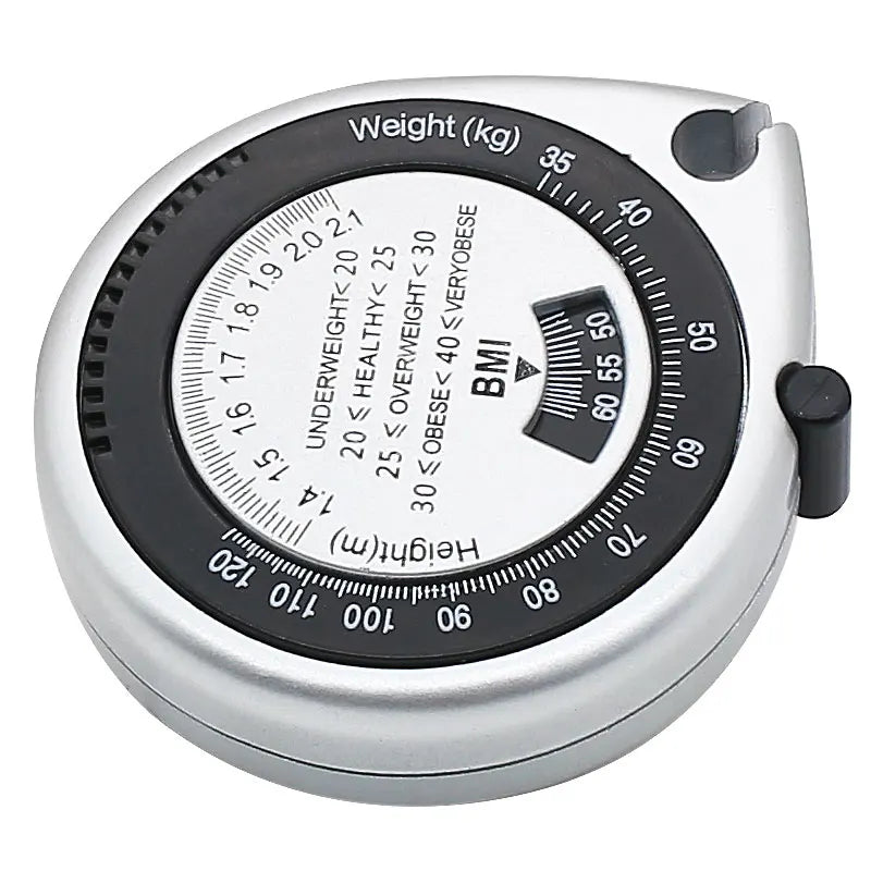 BMI Soft Body Measuring Tape 150cm Retractable PVC Ruler Meter Fitness Tools Measure Waist Lose Weight Fitness Women Men Gift