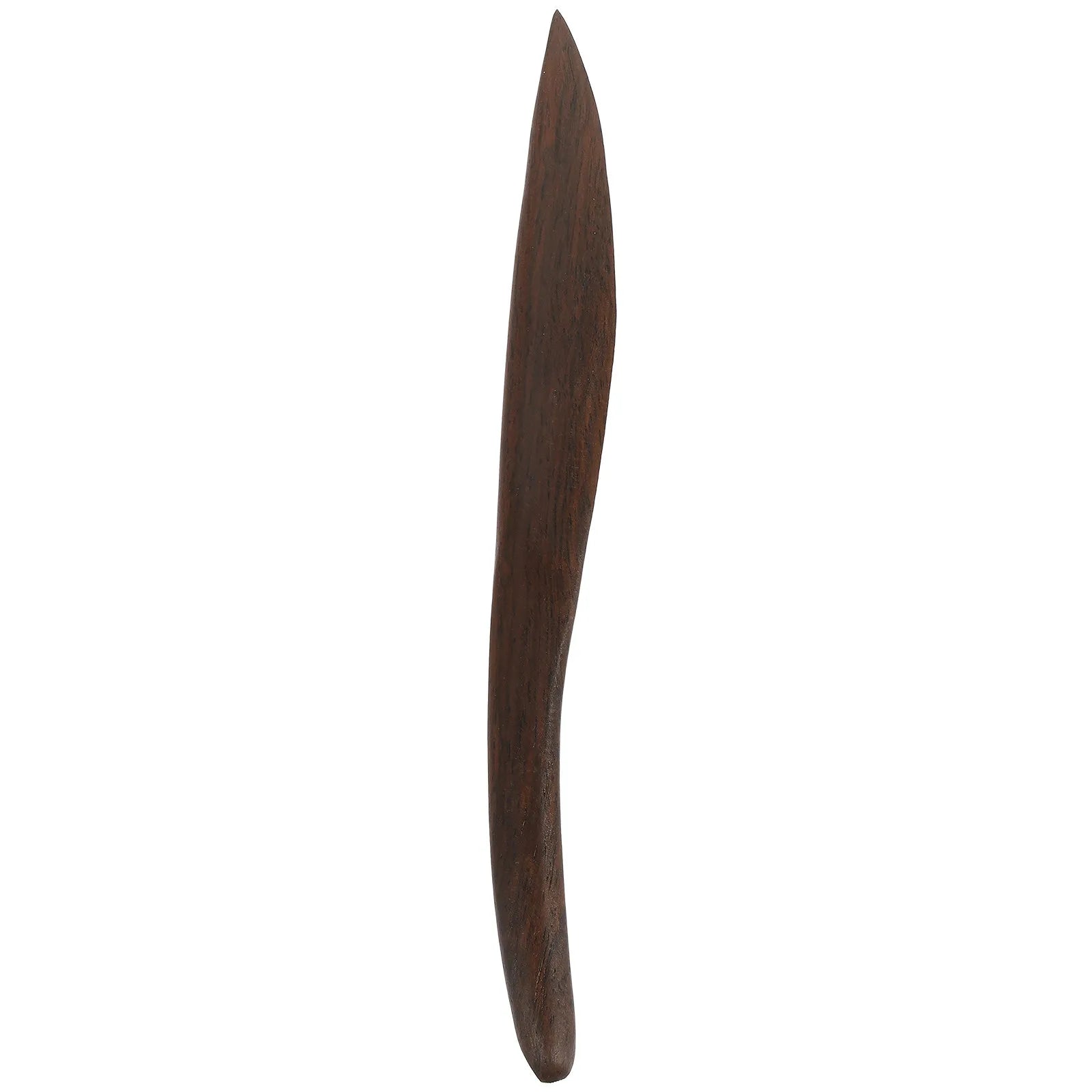 Premium Black Ebony Wood Letter Opener Chinese Style Envelope Opener for Opening Boxes Letters Paper Calligraphy Multi-Function