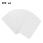 100Pcs 90x54x0.3mm Kraft Paper Card Blank Business Card Message Note Thank You Card Writing Card Label Bookmark Learning Card