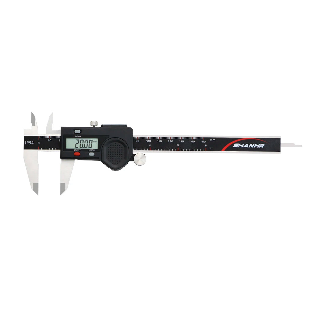 SHANHR Electronic Vernier Caliper 150mm Digital Vernier Calipers Micrometer Steel Vernier Caliper Messschieber Paquimetro 150 mm