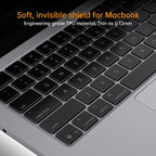 Clear Keyboard Cover For MacBook Air13.6 M4 A3240 2025 M3 M2 Pro 13" Air13 A2179 A2337 A1369 A1466 Air 15.3 M4 A3241 A3114 A2941