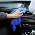10/200PCS Microfiber Car Cleaning Towels Super Absorbent Car Drying Cloth Household Car Care Detailing Hemming Towel Duster Rags