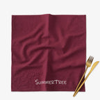 6pcs 40x40cm Cloth Napkins Washed Cotton Dinner Table Napkin Square Soft Absorbent Washable for Home Wedding Party Decoration