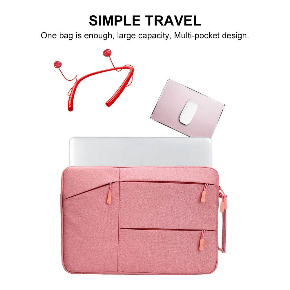 Laptop Notebook Case Tablet Sleeve Cover Bag 12 13 14 15 16 inch For Apple Matebook Air Pro 15.4 15.6 for Xiaomi Huawei HP Dell