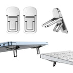 2PCS Adjustable Riser Cooling Bracket, Suitable for Laptops, Tablets, Foldable Laptop Brackets, Portable Laptop Brackets
