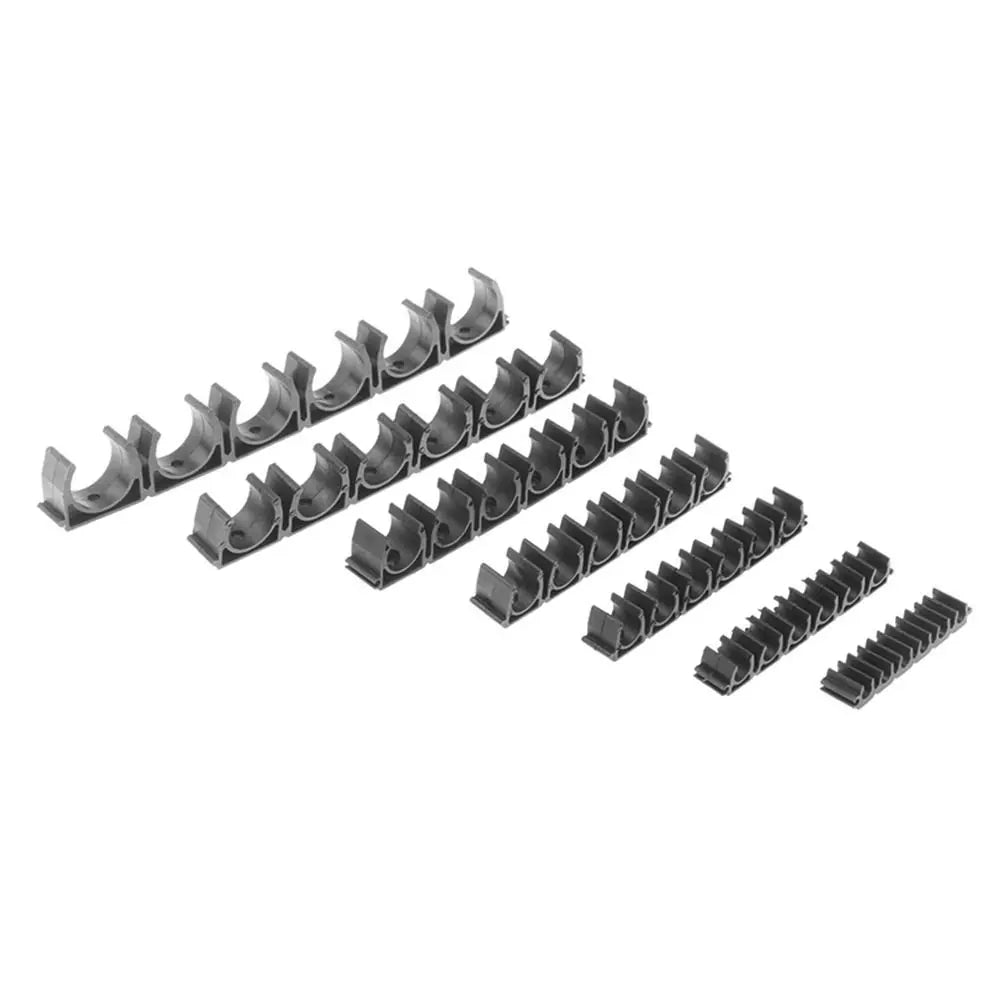 4/6/8/10/12mm Nylon Pneumatic Tube Air Hose Fixing Clamp 6 Way Water Pipe Holder Gas Compressor Tubing Diversion Flow Clip