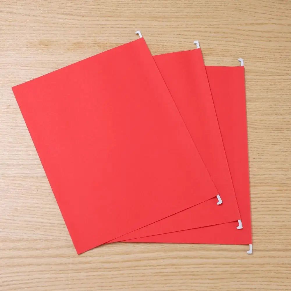 10PCS A4 Hanging File Folder Letter Size Portable Hanging Document Clip Large Capacity Paper Hanging File Organizer Home