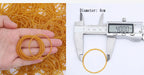 100/200Pcs Rubber Bands mini Rubber Band Soft Elastic Bands Braids Hair Elasticity Fasteners For School Home Offic Diam1.9-6cm