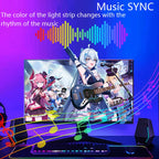 Computer Screen Synchronization Light Strip PC SYNC Backlight Game Room Music SYNC Software Control Monitor Ambilight LED Lights