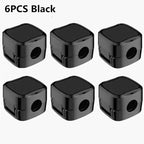 Magnetic Cable Clip Winder Holder Adhesive Wire Keeper Cord Cable Organizer USB Charging Cables Winder for Office Desktop Home