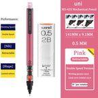 UNI KURUTOGA Mechanical Pencil M5-452 Creative Writing Continuous Sketch 0.5mm Lead Automatic Rotating Mechanical Pencil