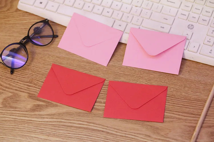 20pcs/pack 115mm * 82mm colored small envelopes, card mailing, business, wedding