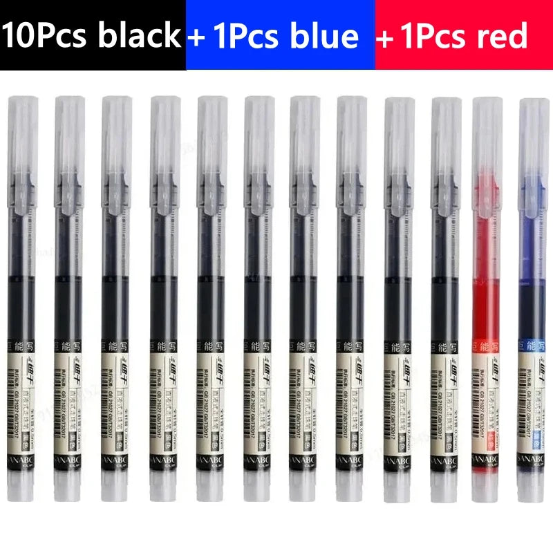 3/10/50/100PCS Color Gel Pens set,0.5mm Fine Tip Ballpoint Pen for Drawing Pens for Writing Office Accessories Back To School
