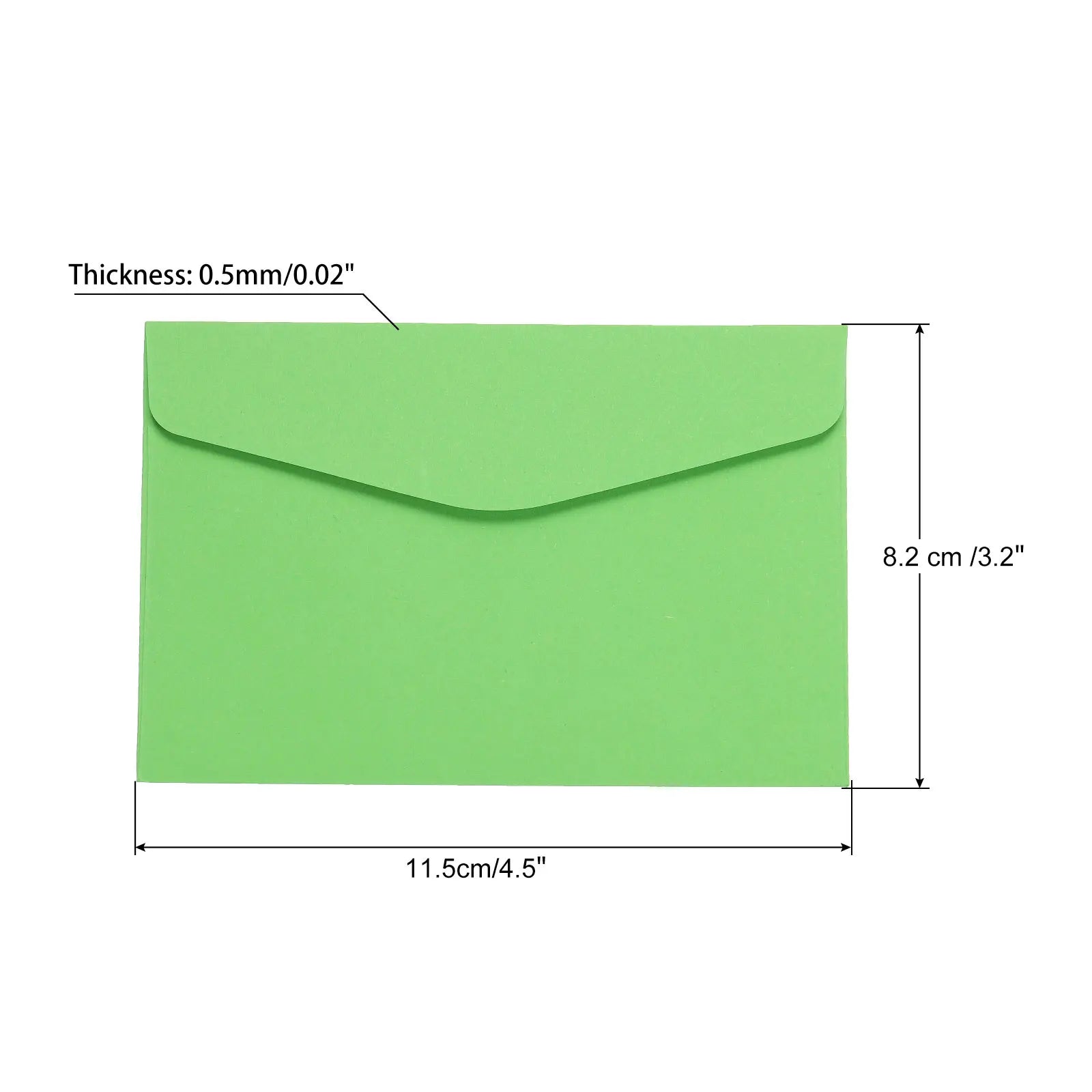 60Pcs 115x82mm Colorful Blank Mini Paper Envelopes Wedding Party Invitation Greeting Cards Gift Cover New Year Greeting Envelope