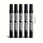 10pcs Permanent Marker Set, Waterproof Black Ink High-Capacity Oil-Based Office Supplies for  Office Supplies and Accessories