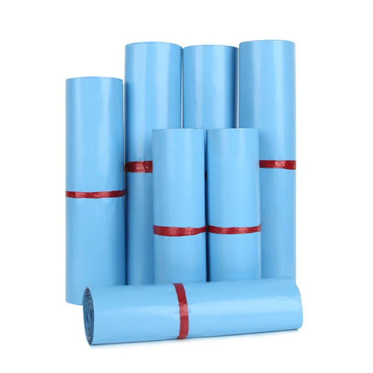 100PCS Custom Logo Text Express Courier Bag Plastic Self-Sealing Adhesive Poly Envelope Clothing T-shirt Box Shipping Pouches