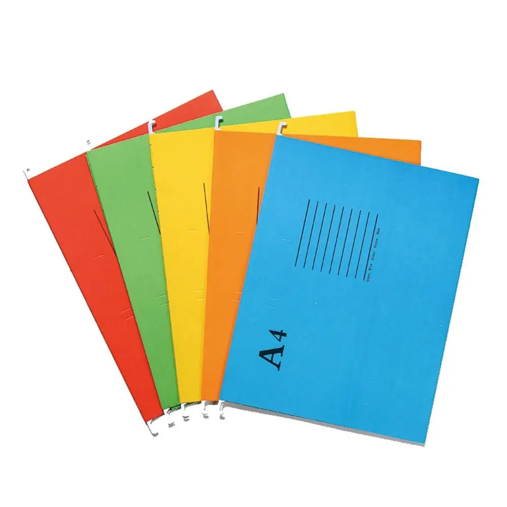 New A4/FC/US Letter Size A4 File Folder Paper Material Suspended Type Lever Arch Folder Documents Organizer Document Storage