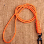 Emergency Survival Backpack High Strength Paracord Keychain Parachute Cord Lanyard Rotatable Buckle Key Ring