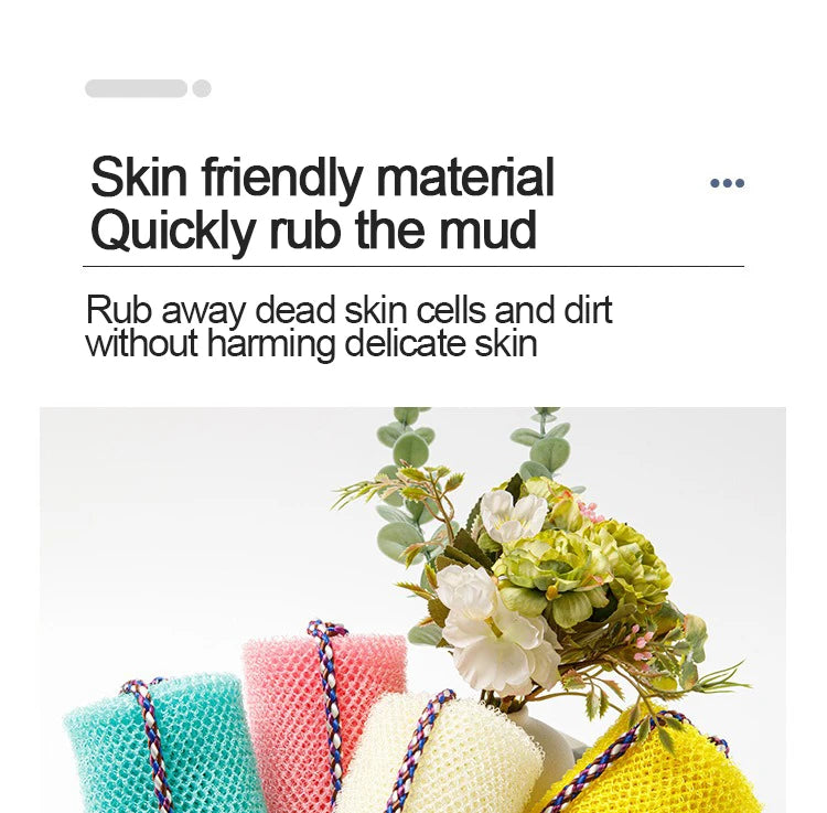 African Net Bath Sponge Shower Puff for Back Gant Exfoliating African Sponge Netsponge Shower Foam Towel