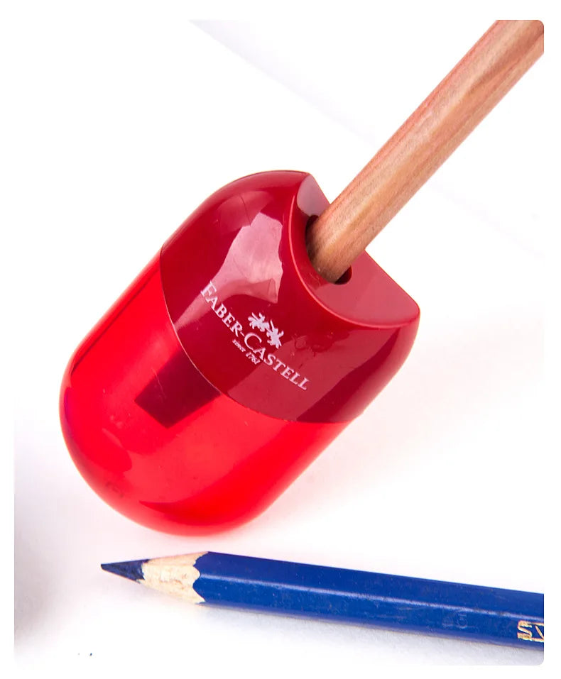 Faber Castell Pencil Sharpener Kawaii Single/Double Hole Pencil Cutter Sacapuntas Stationery Kids School Supplies Back to School