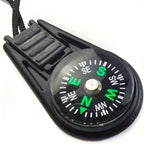 3pcs Portable Mini Compasses Outdoor Survival Tools Hiking Camping Travel Accessories Hanging Compasses